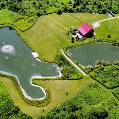 Red Barn Aerial